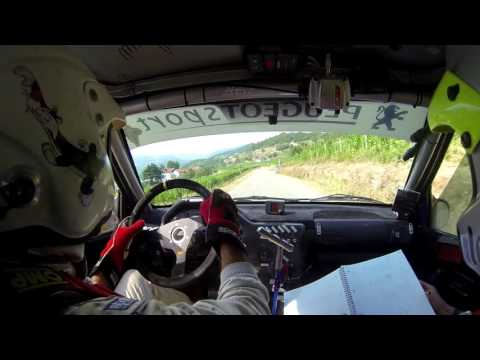Cameracar TEPPA/SALA 24°Rally valli Vesimesi  PS1 Le Barche Peugeot106 A6