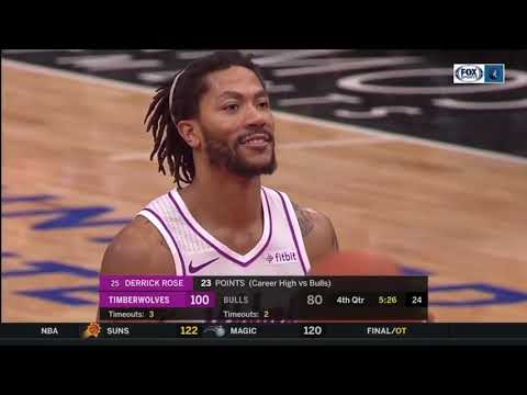 Derrick Rose Offense Highlights from 2018-19 NBA Season! (Montage) PART 4