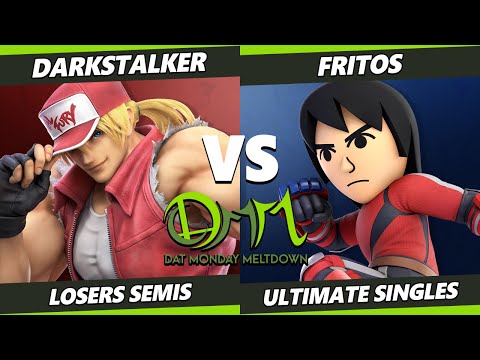 DAT Monday Meltdown 245 Losers Semis - Darkstalker (Terry) Vs. Fritos (Mii Brawler) SSBU Ultimate