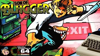 SON OF BLAGGER – Commodore 64 (1984) | Challenging Platformer with Strategic Gameplay