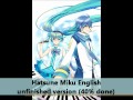 English Hatsune Miku and Kaito Append Samples ...