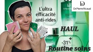Haul + la meilleure routine anti rides Dr PIERRE RICAUD #haul #skincare #antiâge