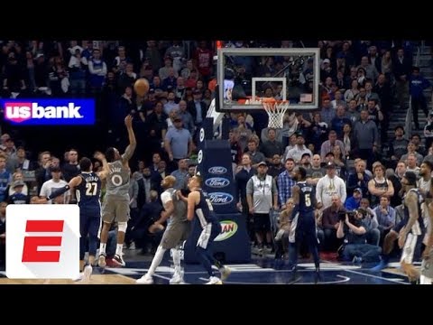 Jeff Teague hits the shot that ends the Timberwolves' 14-year playoff drought | ESPN