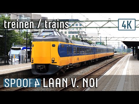 Treinen en Sneltrams in Den Haag Laan van NOI - 24 juli 2021