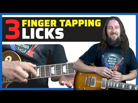 Fingertapping Exercise - Guitar Player Licks And Lessons