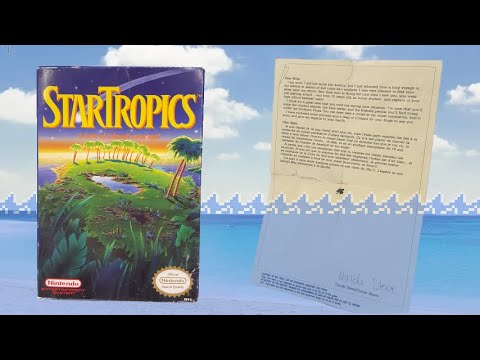 StarTropics Letter Dipped in Water - Code Revealed!