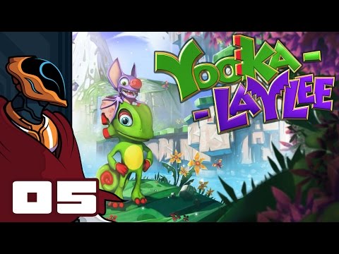 Let's Play Yooka Laylee - PC Gameplay Part 5 - To Glitterglaze Glacier!
