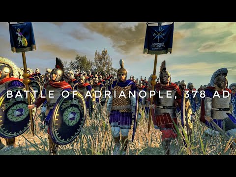 Battle of Adrianople, 378 AD | Eastern Roman Empire Vs  Gothic tribes