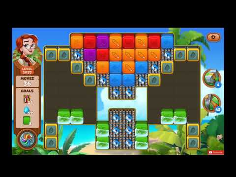 Lost Island Blast Adventure Level 1633 NO BOOSTERS - A S GAMING ✔