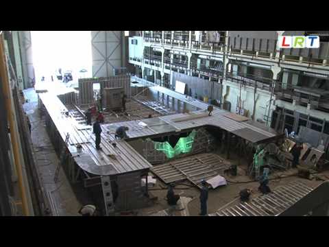 Patruļkuģim "Rēzekne"  ielika ķīli