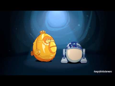 Angry Birds Star Wars (R2-D2 AND C3PO)