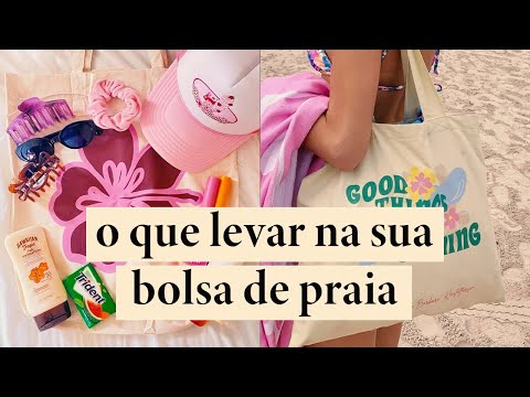 16 ITENS para você levar na sua BOLSA DE PRAIA | GAROTA EM ORDEM
