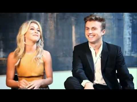 Kenny Wormald and Julianne Hough: Behind The Scene of Elle Magazine Shoot