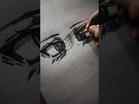 How to Draw Eyes - Tutorial #drawing #art #tutorial #howtodraw #eyes #shorts