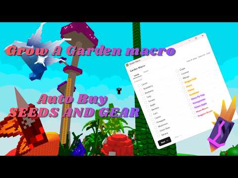 Garden Macro setup guide video