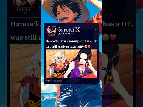 Hancock was about to jump if not for Gloriosa’s intervention🥹 #hancock #gloriosa #luffy #onepiece