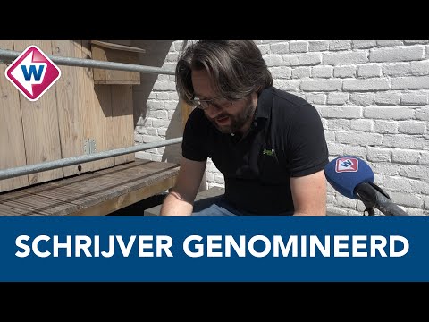 Schrijver uit Lisse genomineerd voor Gouden Strop