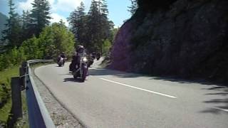 preview picture of video 'Harley-Roll the Rocks Tour in die Alpen'