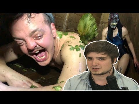 Морган смотрит:VLOG ● Подземная Банька | Встреча с подписчиком