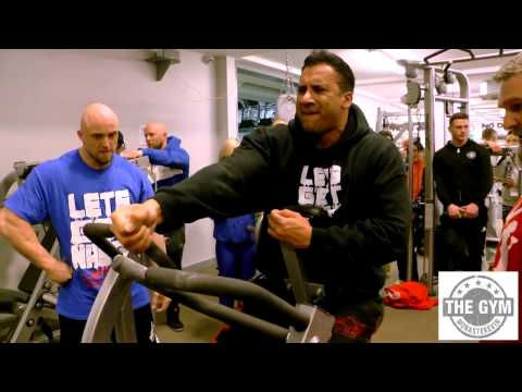 LEROY DAVIS "Full Episode" at THE GYM MONASTEREVIN