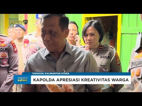 KAPOLDA KALTARA TINJAU UMKM BINAAN BHAYANGKARI DI TARAKAN
