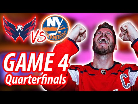 CAPITALS @ ISLANDERS Game 4 - Never Gonna Give You Up