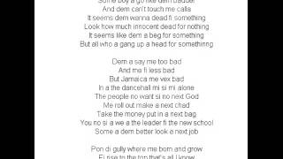 Mavado   Pon Di Gully Born & Grow Lyrics