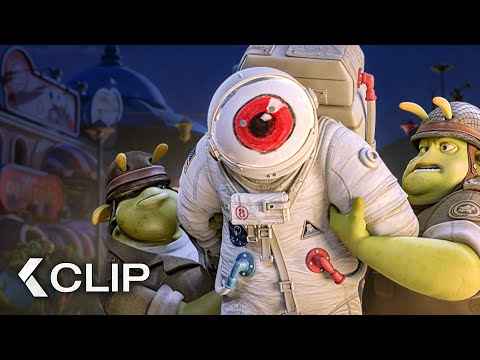 The Army Finally CATCHES Chuck And Lem - PLANET 51 Clip (2009)