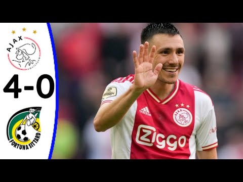 Ajax vs Fortuna Sittard 4-0 |  Goals Highlight | Eredivisie 2023