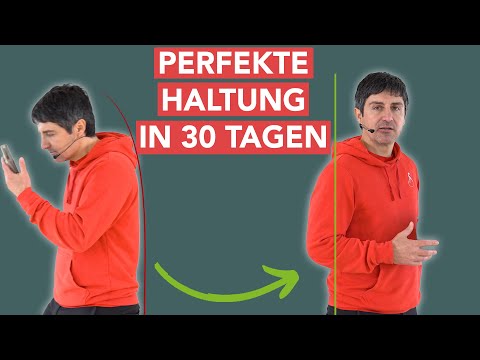 Perfect posture in 30 days - 5 minute routine anywhere, anytime