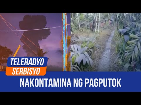 Kanlaon eruption contaminates spring in San Carlos Pintig ng Bayan (05 June 2024)