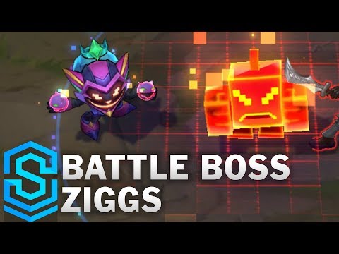 Battle Boss Ziggs Skin Spotlight - Pre-Release - League of Legends