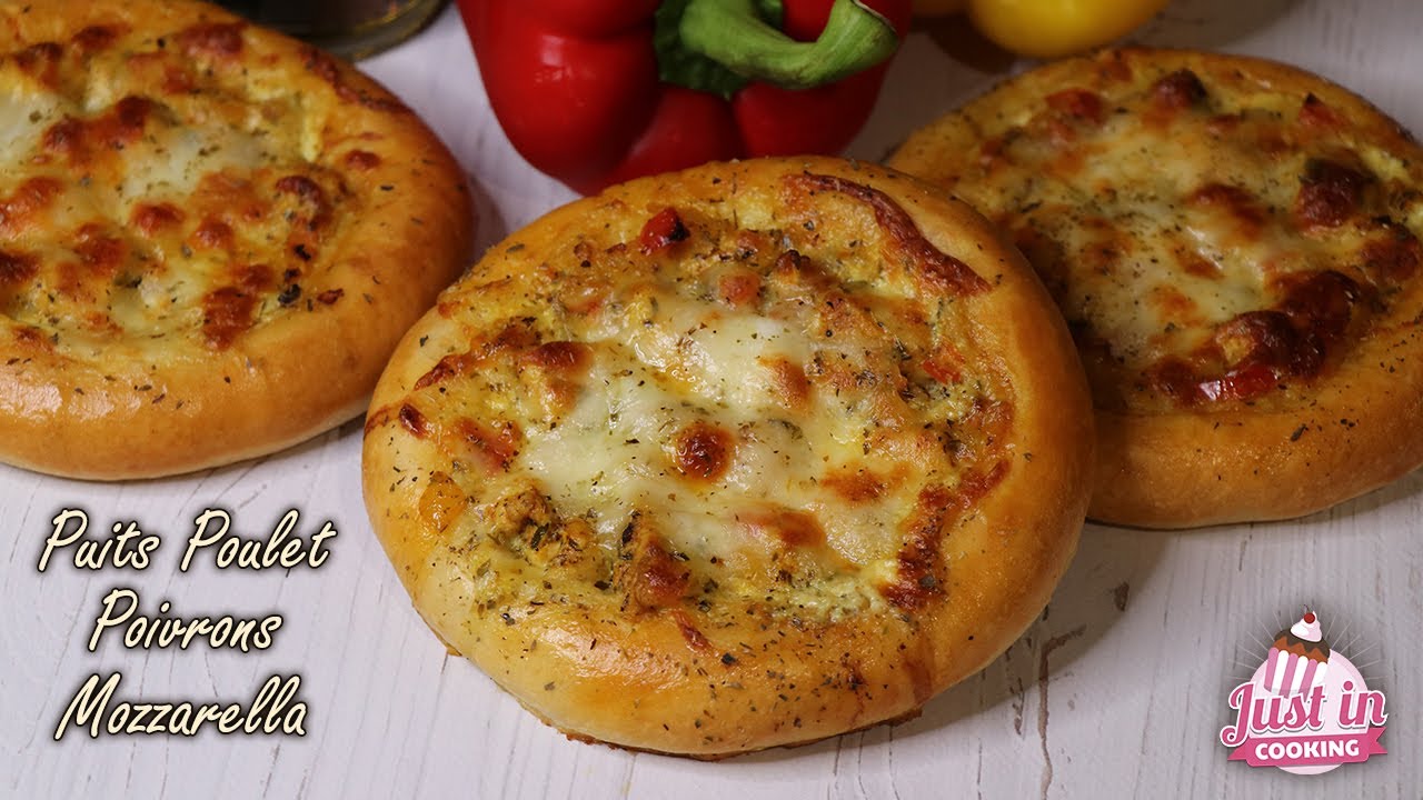 Recette des Puits au Poulet, Poivrons et Mozzarella : Une Explosion de Saveurs