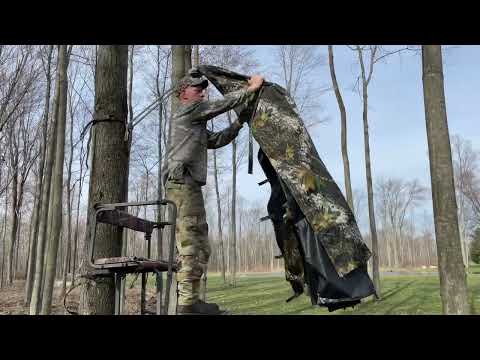 Tree Blind Setup