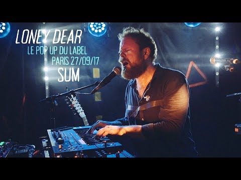 Loney Dear - Sum, live at Le Pop up du Label