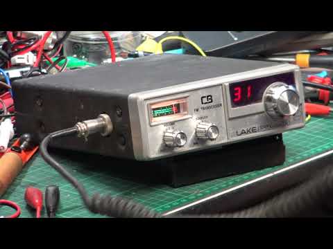 Lake Manxman 850 UK CB27/81 CB radio (mobile) - On The Air test
