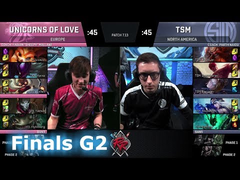 TSM vs Unicorns of Love Game 2 | Finals NA vs EU Rift Rivals 2017 LoL | TSM vs UOL G2 #RiftRivals