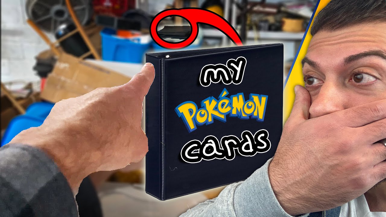 HIDDEN 20 Year Old CHILDHOOD Pokemon Cards Collection FOUND!