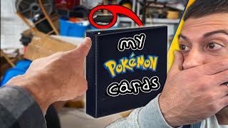 HIDDEN 20 Year Old CHILDHOOD Pokemon Cards Collection FOUND!