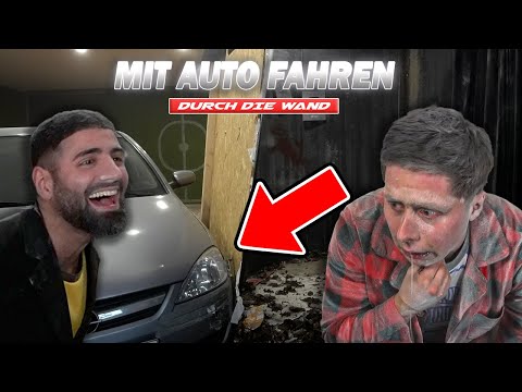 Jordan drives car through wall (damage)