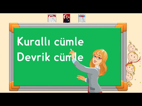 4. Sınıf Kurallı ve Devrik Cümle