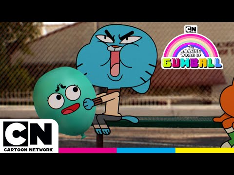 【看動畫學英文】《阿甘妙世界》口香糖破壞王！ (Gumball Breaks Alan | Gumball | Cartoon Network UK)