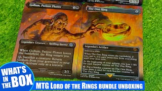 Magic the Gathering LORD OF THE RINGS Bundle Unboxing