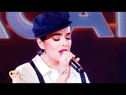 Ángela Leiva interpretó a Whitney Houston a capella y dejó a todos boquiabiertos una vez más
