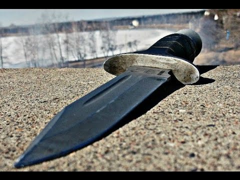 Нож разведчика НР-2000, после 6 лет использования.