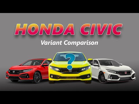 Which 2020 Honda Civic should you buy? (Variant Comparison)