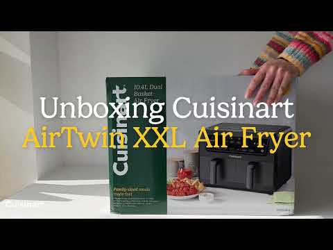 Unboxing the Cuisinart XXL Dual-Zone Air Fryer 🍟 | Healthier, Smarter, Family-Sized Cooking