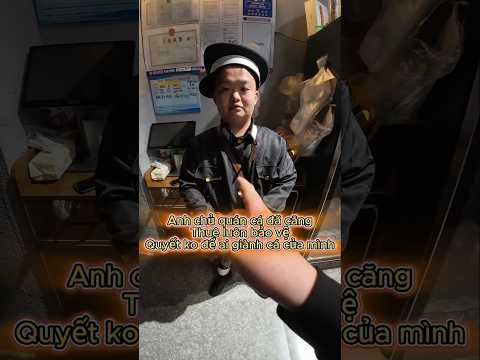 Anh chủ quán cá đã căng 😆 àmăngì ôngchúamêănvặt