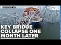 Francis Scott Key Bridge collapse one month later