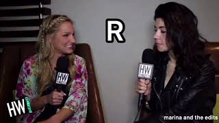 learn the alphabet with marina and the diamonds